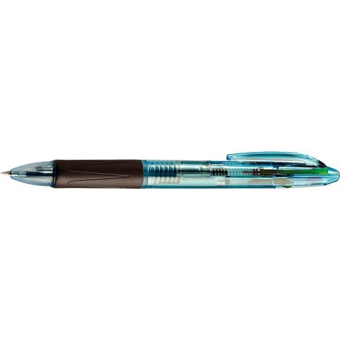 Długopis standardowy Tetis 4-kolorowy niebieski 1mm (KD800-4M) Tetis