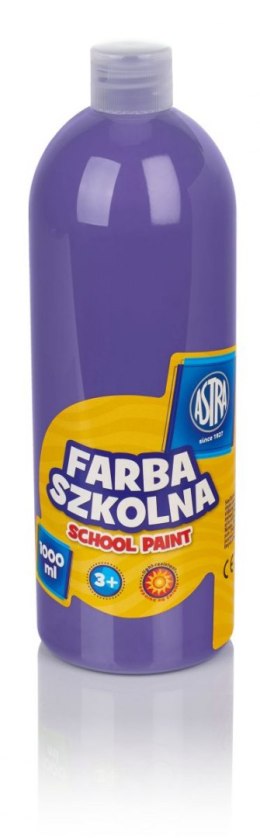 Farby plakatowe Astra szkolne kolor: fioletowy 1000ml 1 kolor. Astra