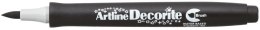 Marker specjalistyczny Artline decorite, czarny pędzelek końcówka (AR-035 3 2) Artline