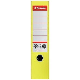 Segregator dźwigniowy Esselte No.1 neutralny pod względem emisji CO2 A4 75mm żółty (627566) Esselte