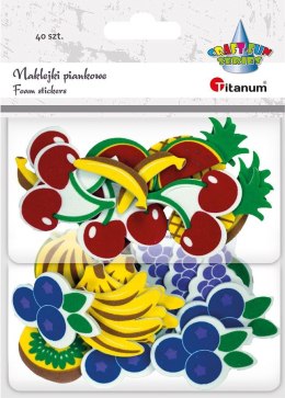 Naklejka (nalepka) Craft-Fun Series piankowe Owoce Titanum (4640) Titanum