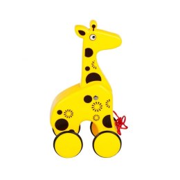 Zabawka edukacyjna Żyrafa na kółkach Bam Bam (453679) Bam Bam