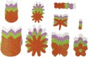 Naklejka (nalepka) Craft-Fun Series kwiaty, motyle, ważki Titanum (21TX-092810) Titanum