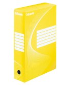 Pudło archiwizacyjne Standard A4 żółty karton [mm:] 245x80x 345 Esselte (128413) Esselte