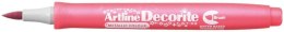 Marker specjalistyczny Artline metaliczny decorite, różowy 1,0mm pędzelek końcówka (AR-035 8 8) Artline