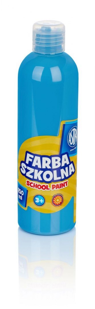 Farby plakatowe Astra szkolne kolor: niebieski 250ml 1 kolor. Astra